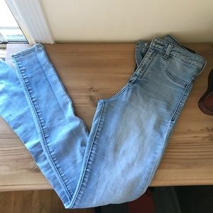 H&M - super high waisted and stretchy jeans
